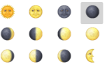Emoji moons